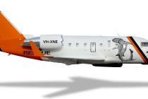Artist impression of Challenger aircraft Indigenous artwork